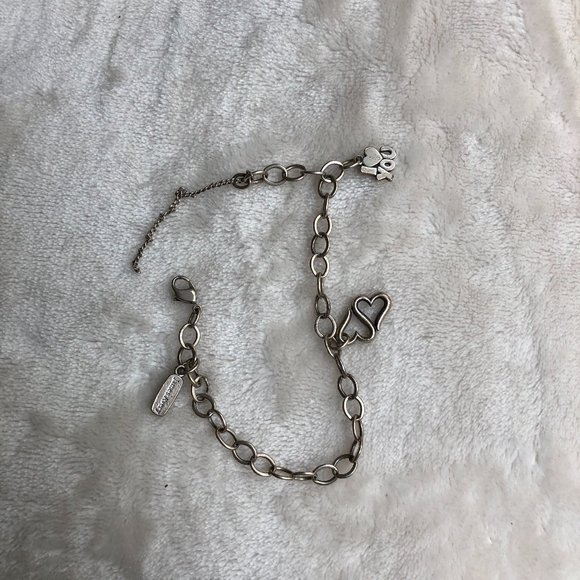 JAMES AVERY Forged Linked Charm Bracelet + 2 Charms - Picture 2 of 7